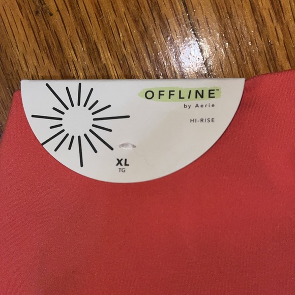 NWT Offline by Aerie Real Me Xtra athletic Flare Workout Leggings Pants Size XL - Picture 8 of 8